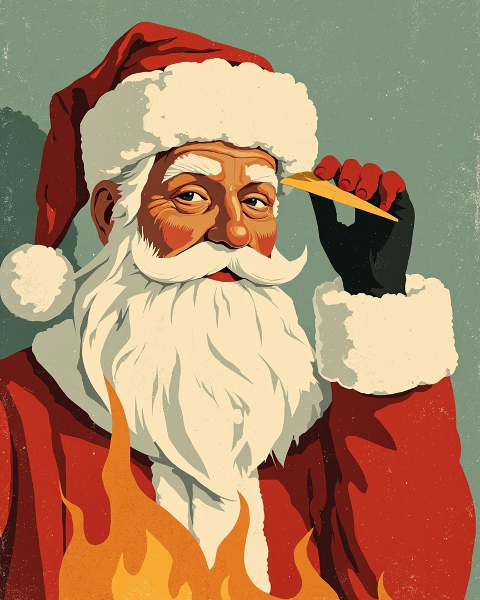 Christmas e-card design