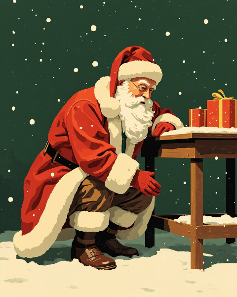 Christmas e-card design