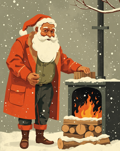 Christmas e-card design