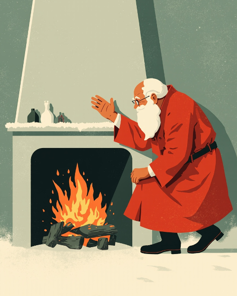 Christmas e-card design