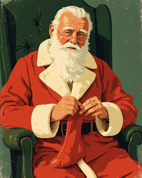 Christmas e-card design