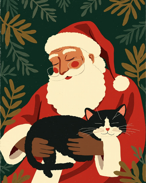 Christmas e-card design