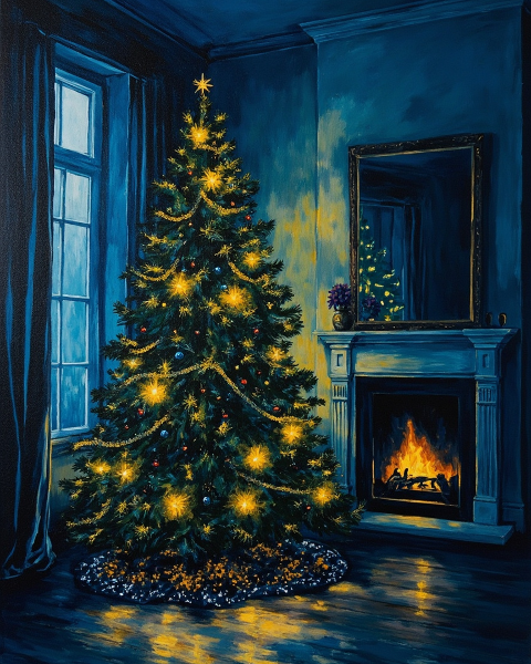Christmas e-card design