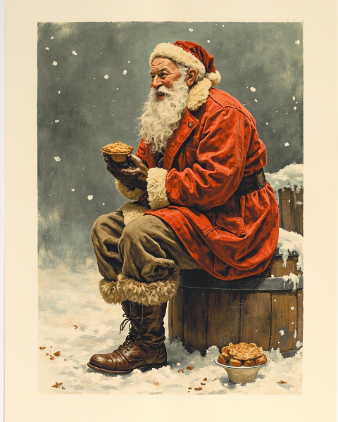 Christmas e-card design
