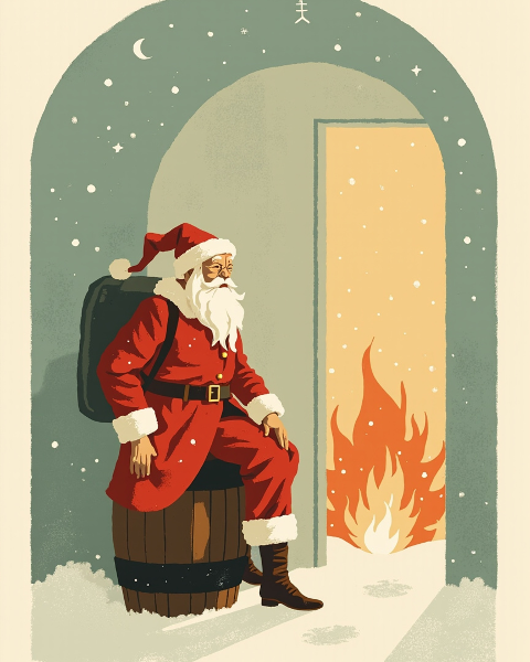 Christmas e-card design