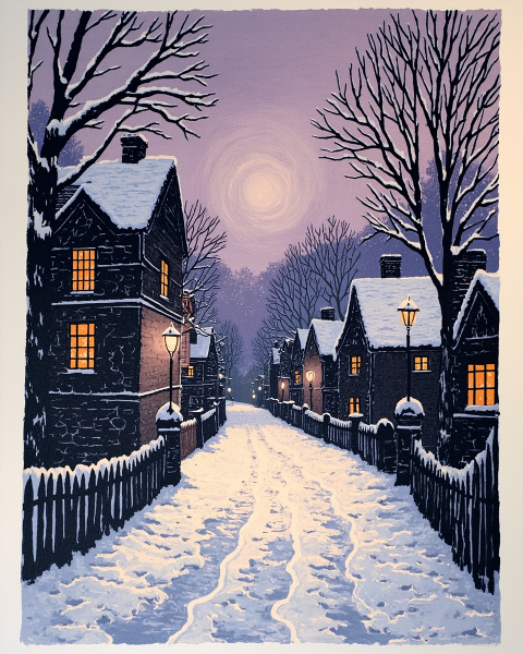 Christmas e-card design