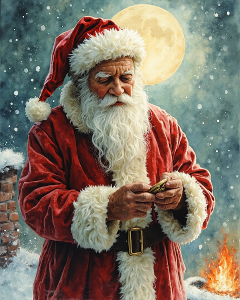 Christmas e-card design
