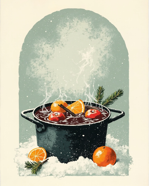 Christmas e-card design