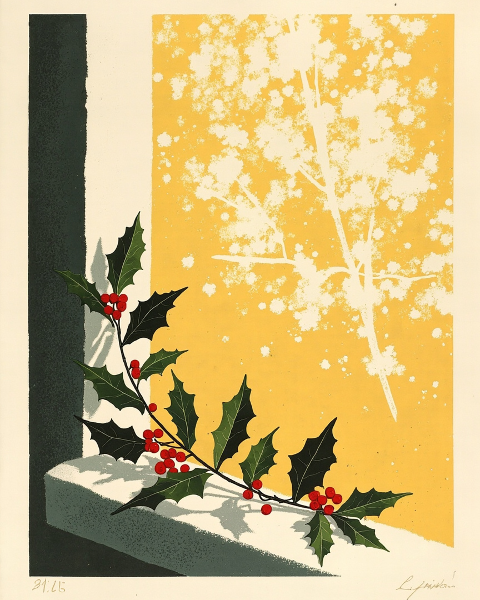 Christmas e-card design