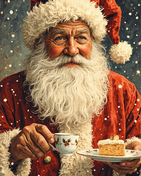 Christmas e-card design