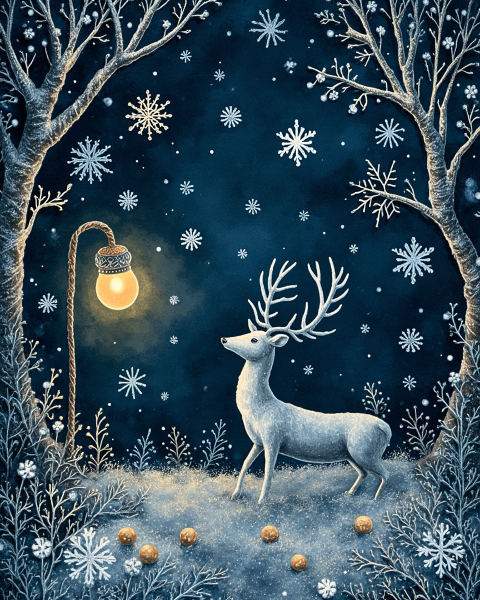 Christmas e-card design