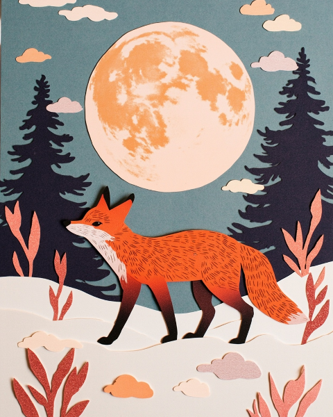 Christmas e-card design