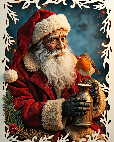 Christmas e-card design