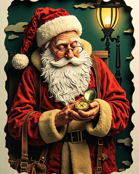 Christmas e-card design