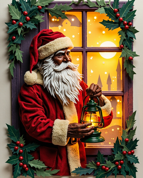 Christmas e-card design