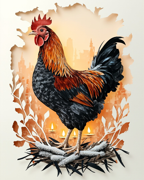 Christmas e-card design