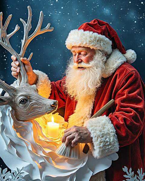 Christmas e-card design