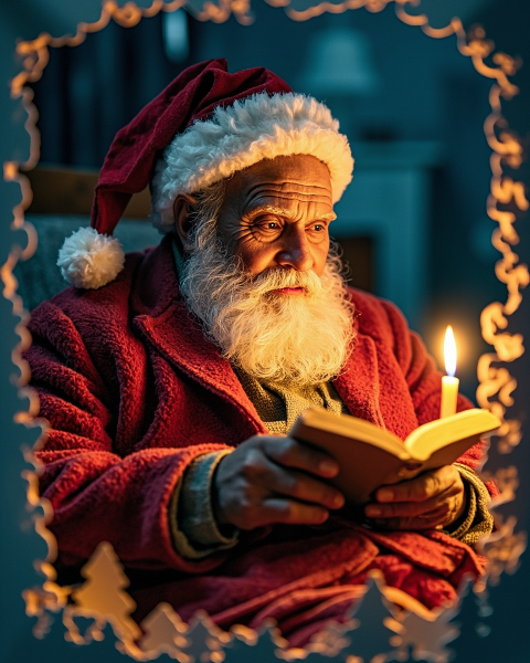 Christmas e-card design