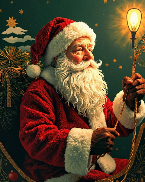 Christmas e-card design