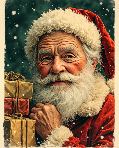 Christmas e-card design