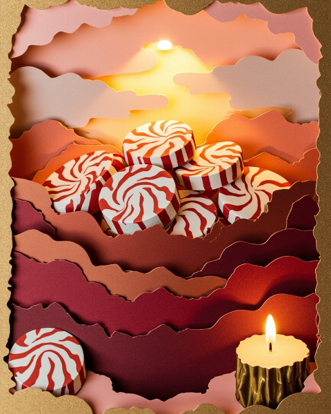 Christmas e-card design