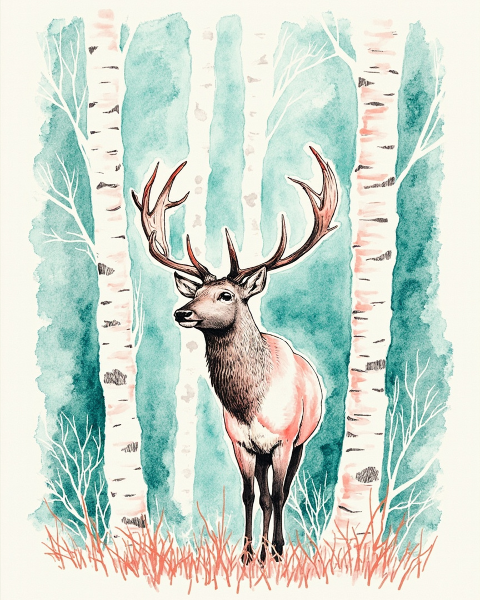 Christmas e-card design
