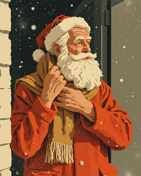 Christmas e-card design