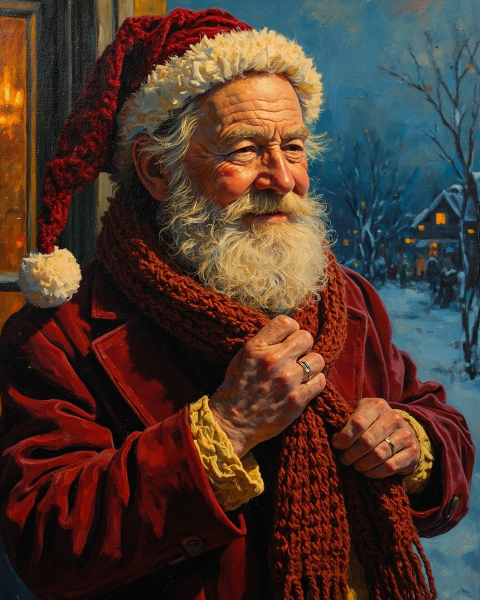Christmas e-card design