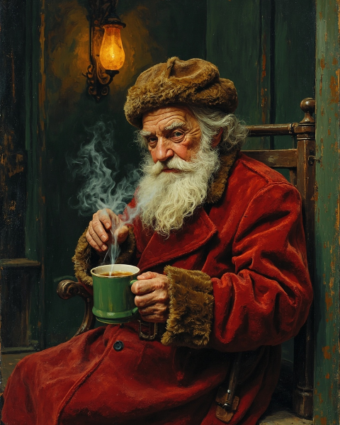 Christmas e-card design