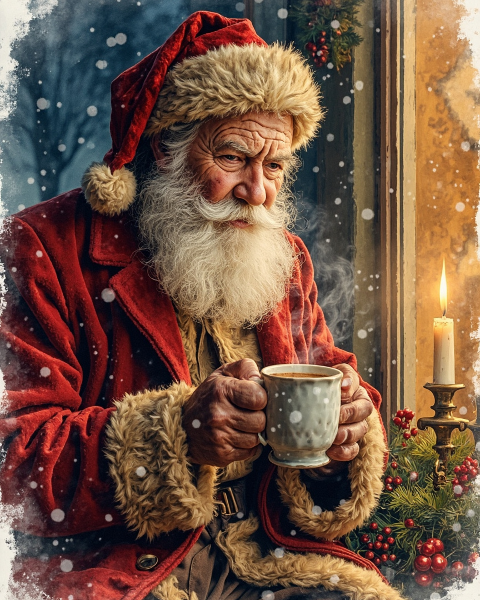 Christmas e-card design