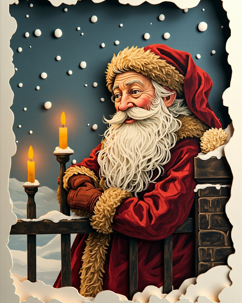 Christmas e-card design