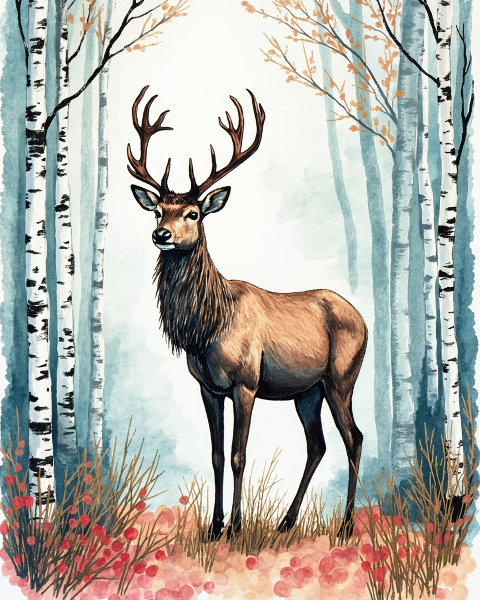 Christmas e-card design