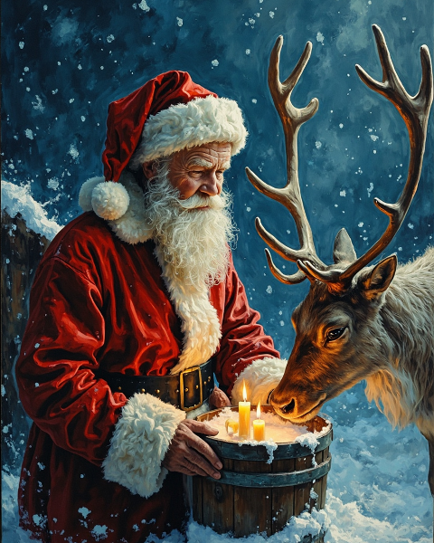 Christmas e-card design