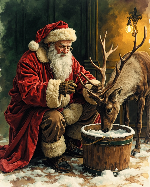 Christmas e-card design
