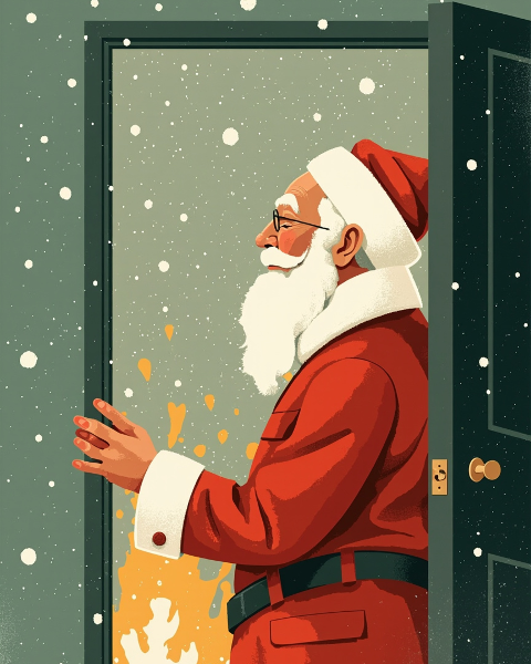 Christmas e-card design