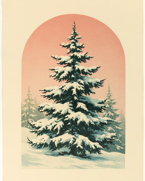 Christmas e-card design