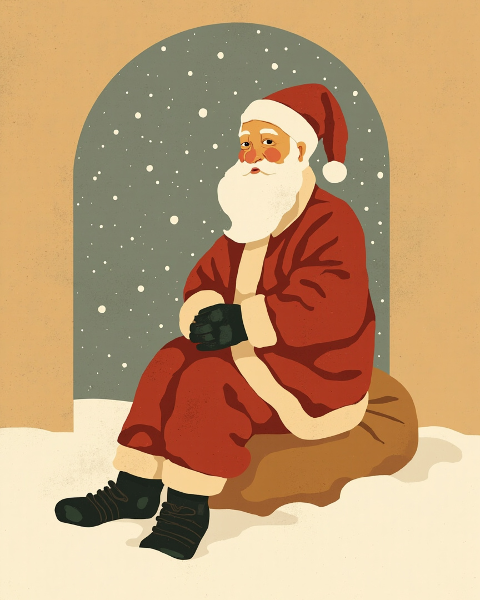 Christmas e-card design