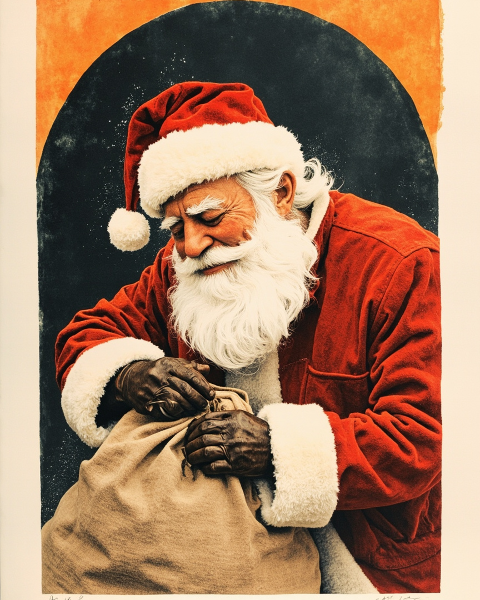 Christmas e-card design