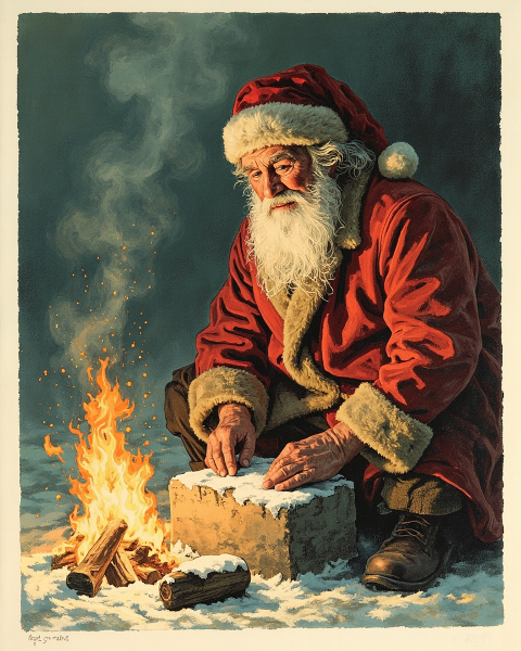 Christmas e-card design