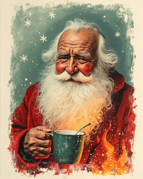 Christmas e-card design