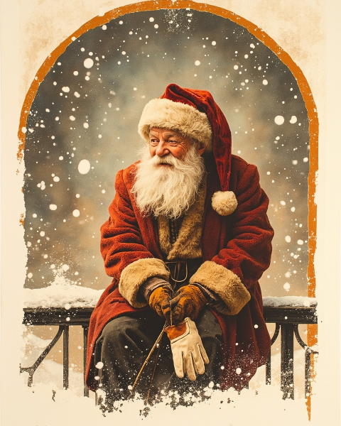 Christmas e-card design