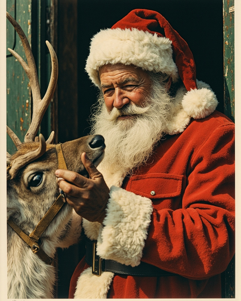 Christmas e-card design