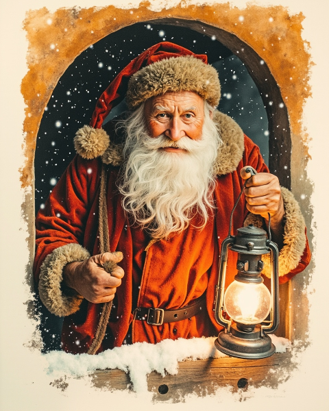 Christmas e-card design