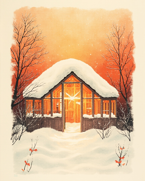 Christmas e-card design