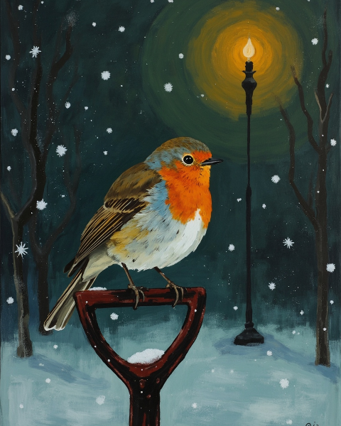 Christmas e-card design