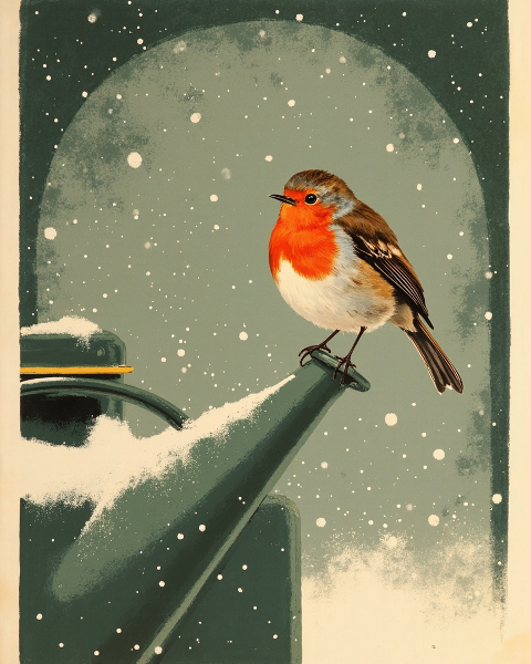 Christmas e-card design