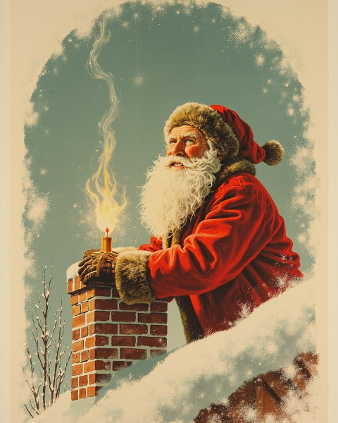 Christmas e-card design