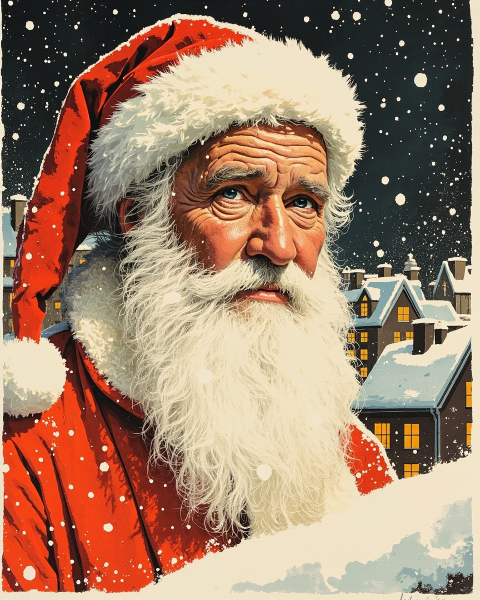 Christmas e-card design