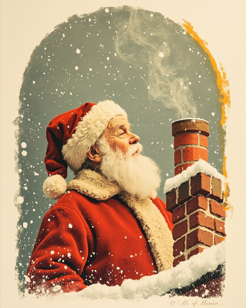 Christmas e-card design