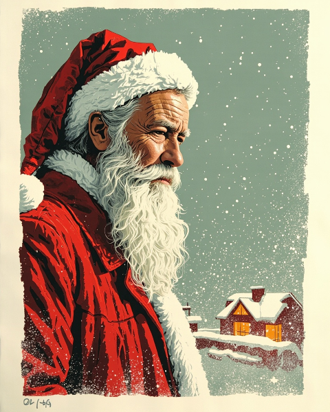 Christmas e-card design